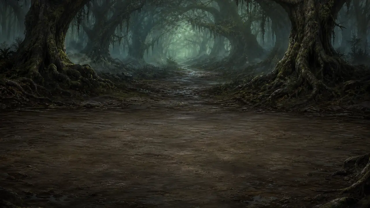 The forest road through Duskwood