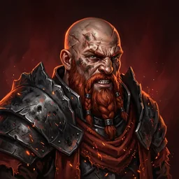 Warlord Kragg, general of the Ember Legion